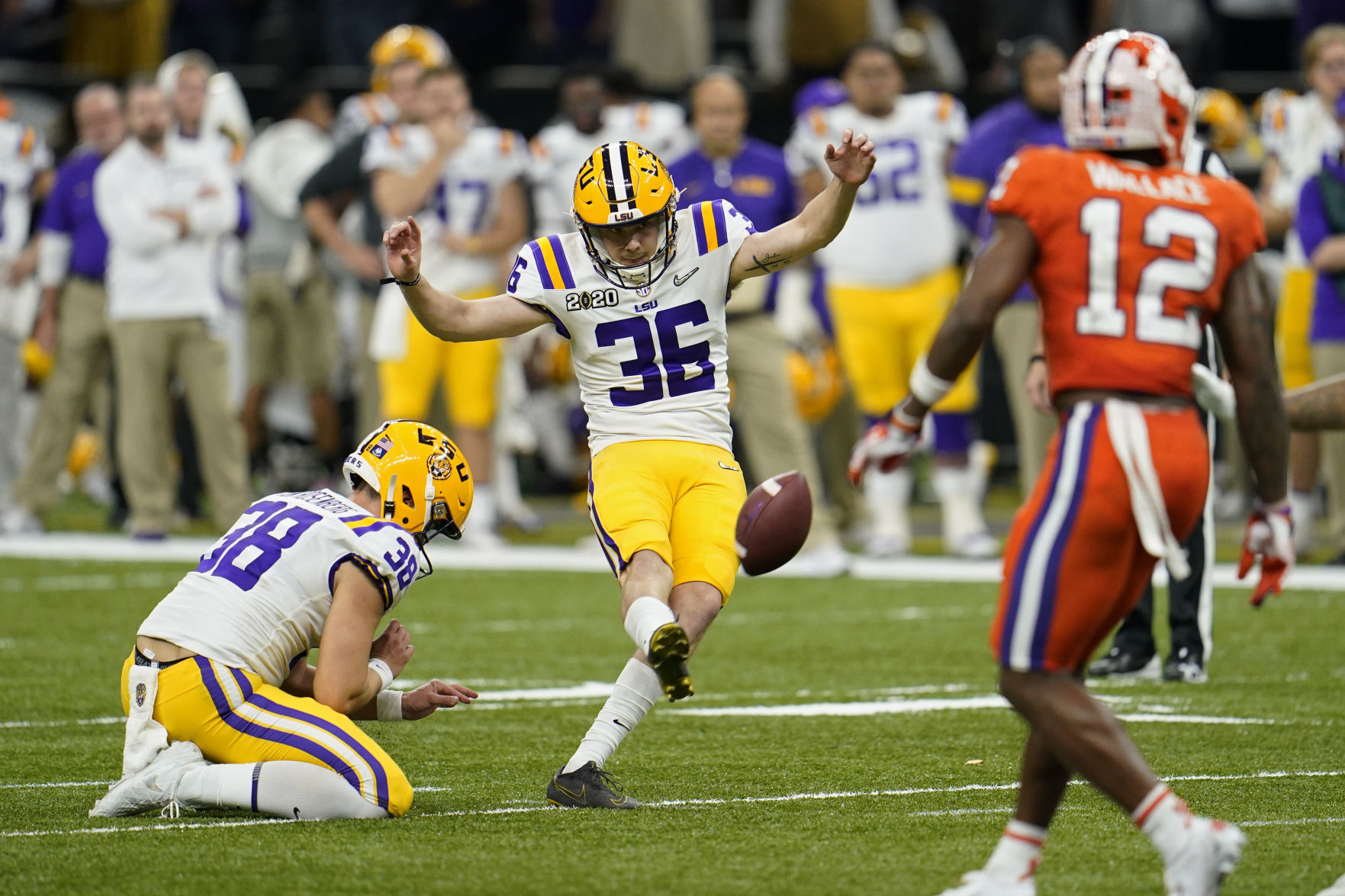 CFP Championship Clemson LSU Football